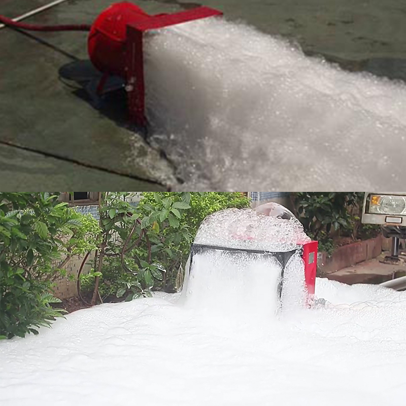 Fire high-expansion foam generator