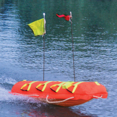 Water rescue remote control robot