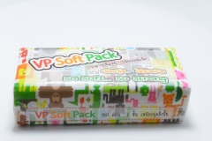 VP soft pack 150PCS 2ply facial tissue paper QD20090