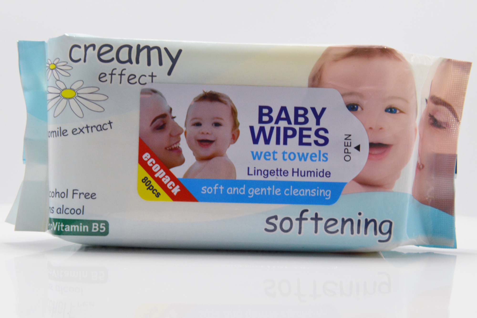 creamy baby wet wipes QD10032