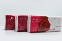 red rose facial tissue paper