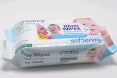 creamy baby wet wipes QD10032