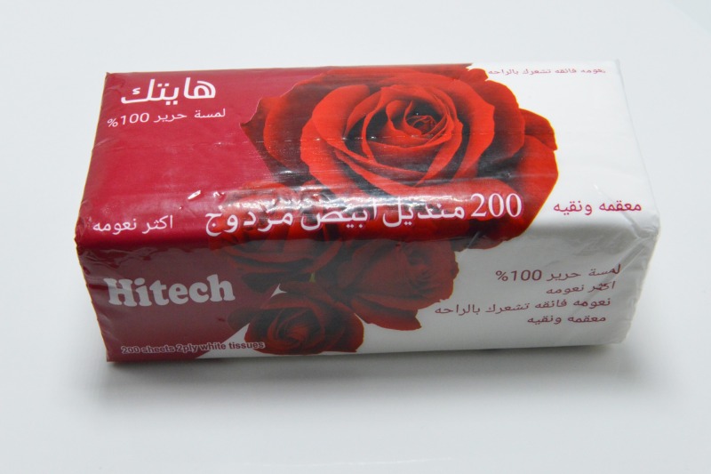 Qiaodou 100sheets 2ply facial tissue paper