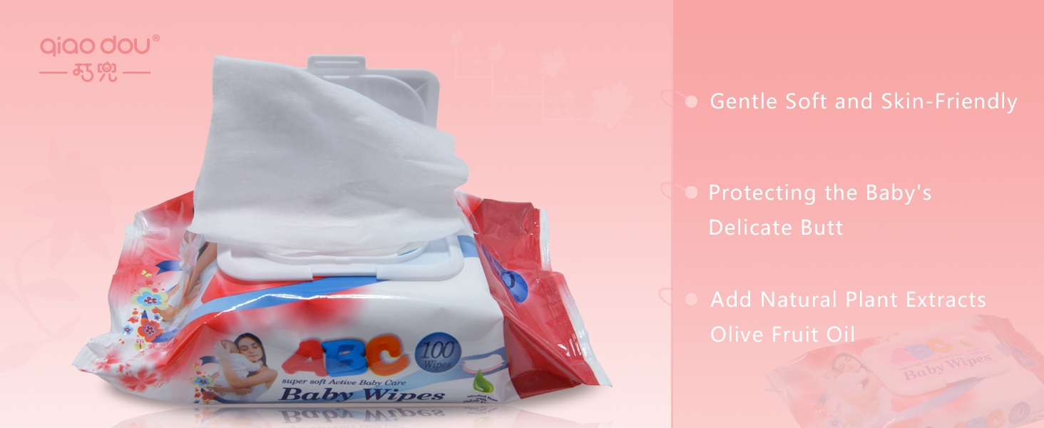 Qiaodou baby wet wipes QD10012