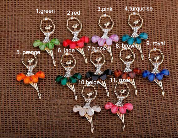 Ballerina Keychain