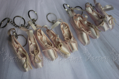 Ballet Shoe Keychain