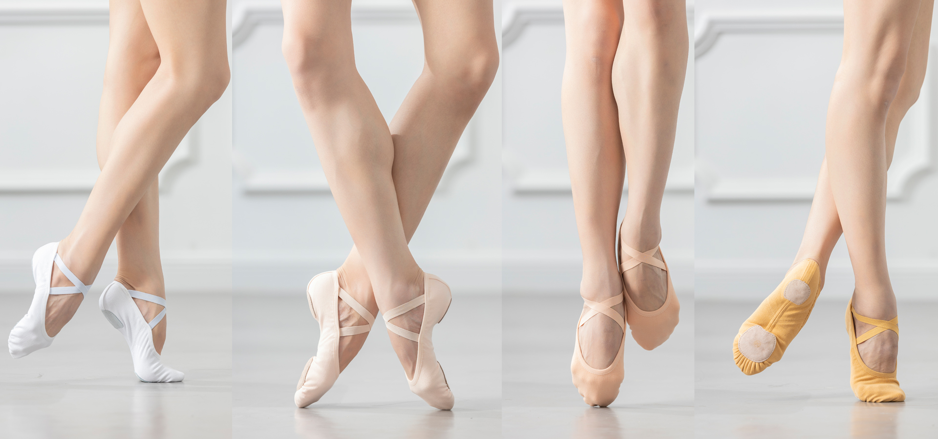 Stretchy Canvas Ballet Dance Shoes