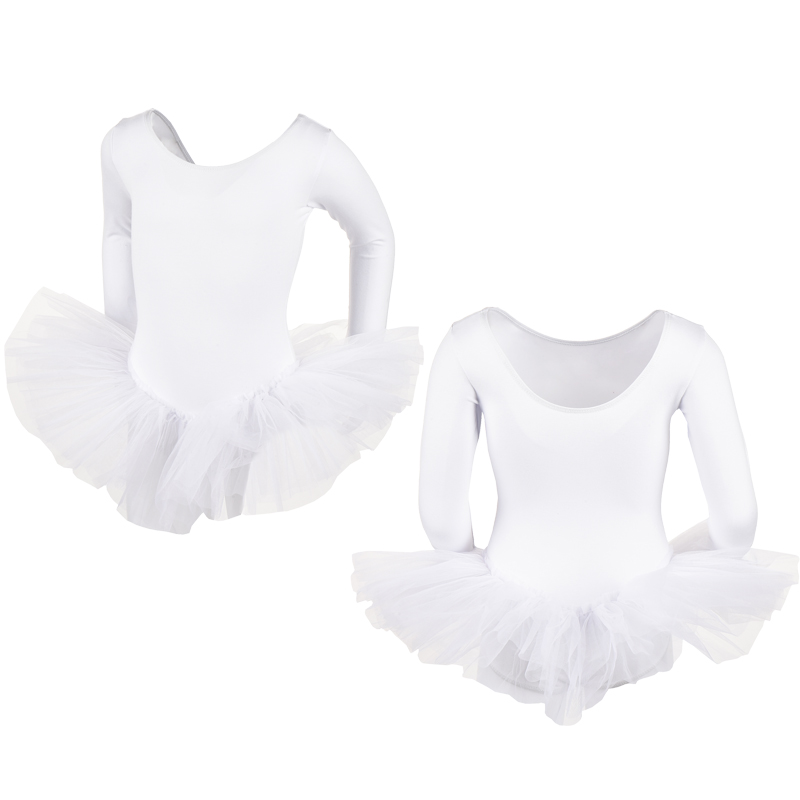 Long Sleeve Ballet Tutu Dress
