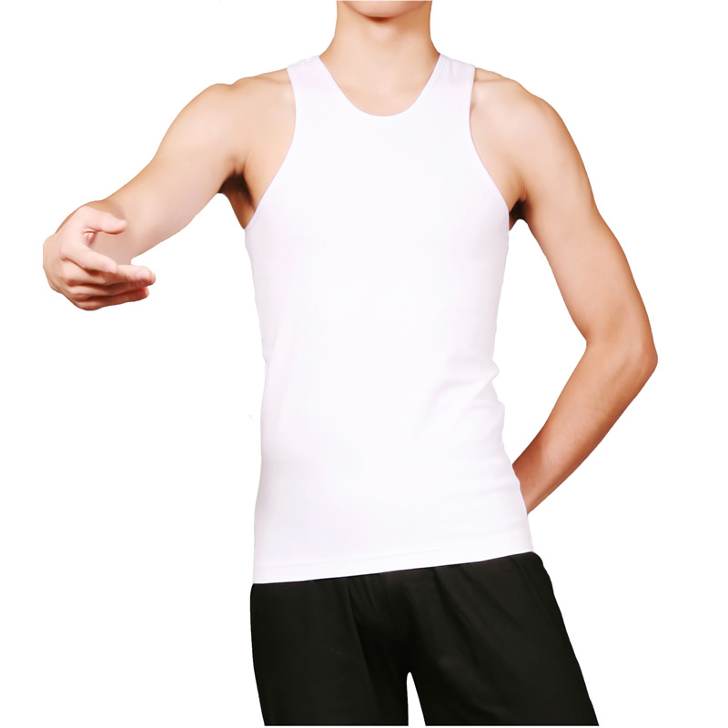 Mens Racer Back Dance Tops