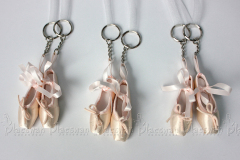 Ballet Shoe Keychain