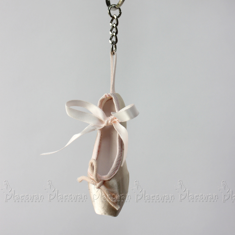 Ballet Shoe Keychain