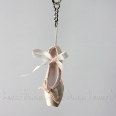 Ballet Shoe Keychain