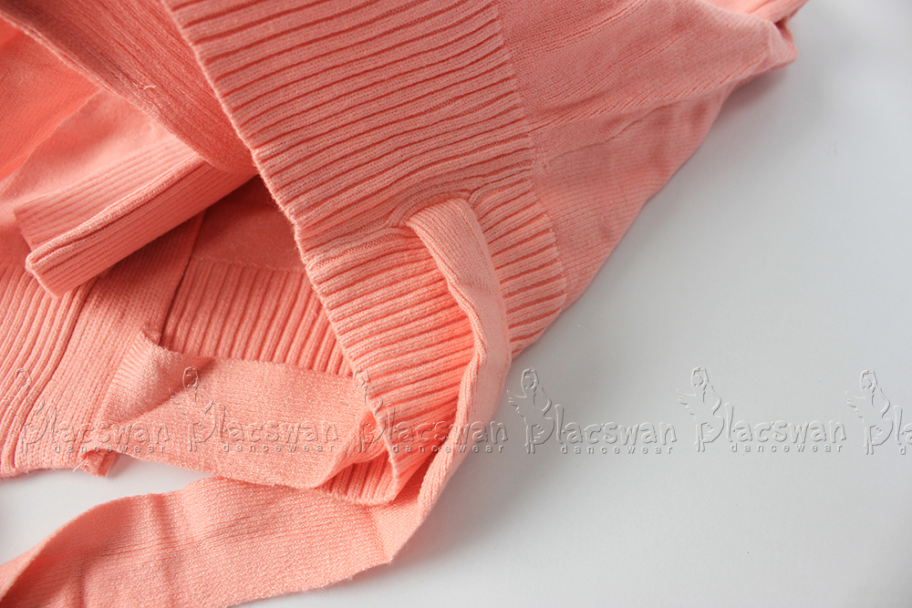 Cropped Ballet Wrap Cardigan