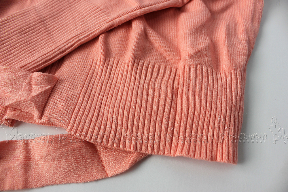 Cropped Ballet Wrap Cardigan