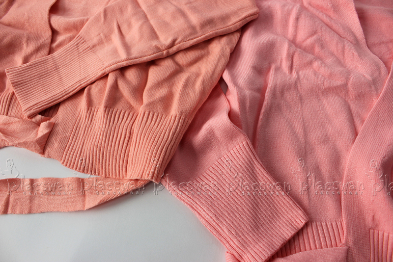 Cropped Ballet Wrap Cardigan