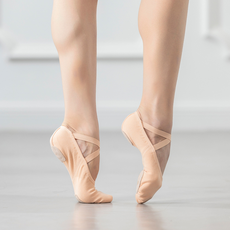 Stretchy Canvas Ballet Dance Shoes