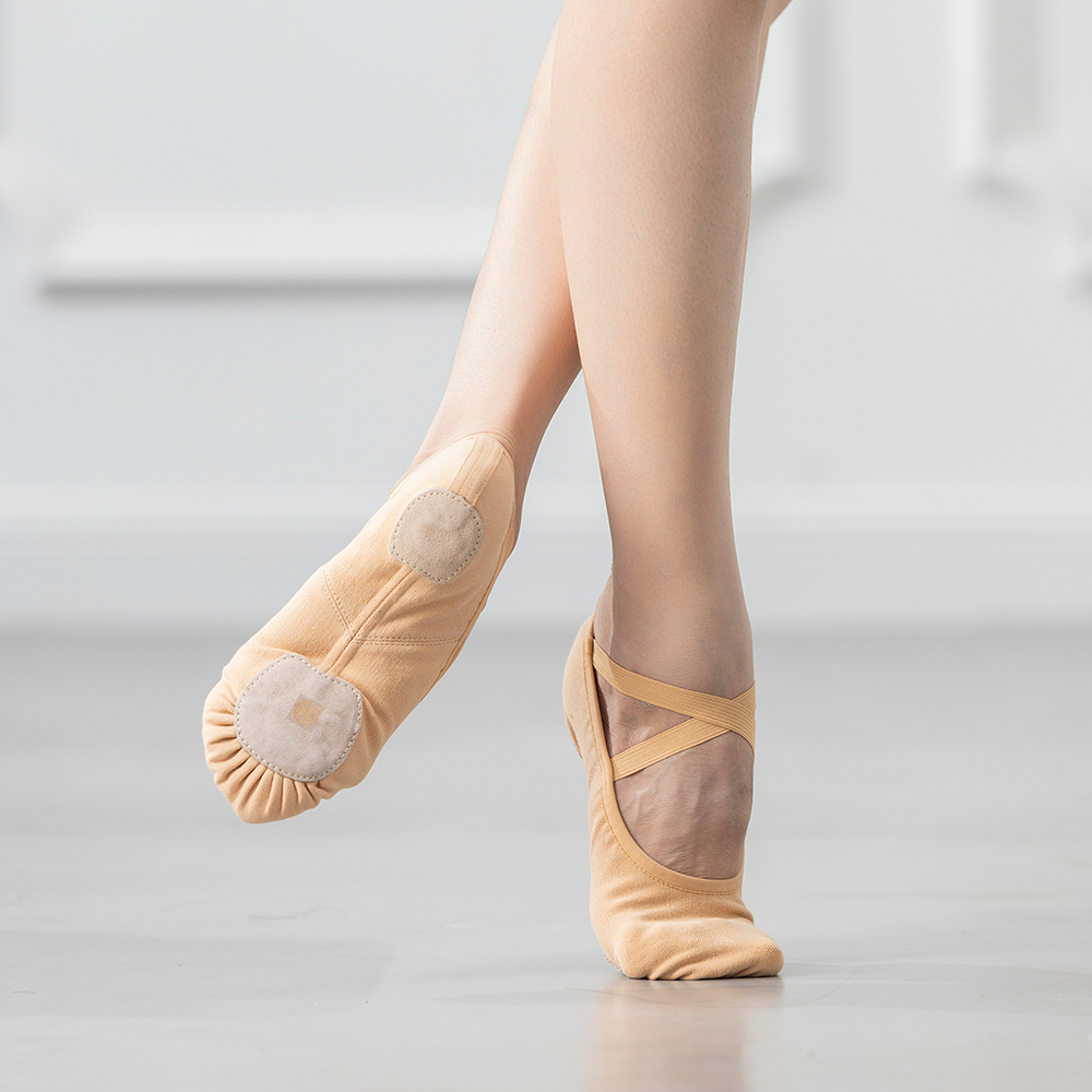 Stretchy Canvas Ballet Dance Shoes