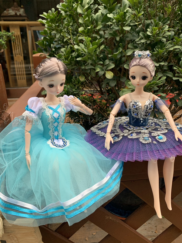 Blue Ballerina Doll