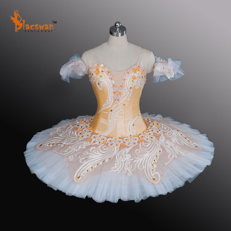 Sleeping Beauty Fairy Yellow Ballet Costume