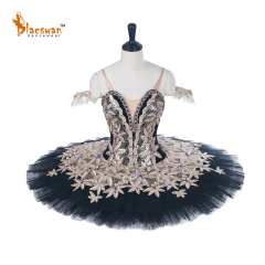 Black And Gold Ballet Costume