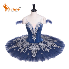 Dark Blue Ballerina Costumes