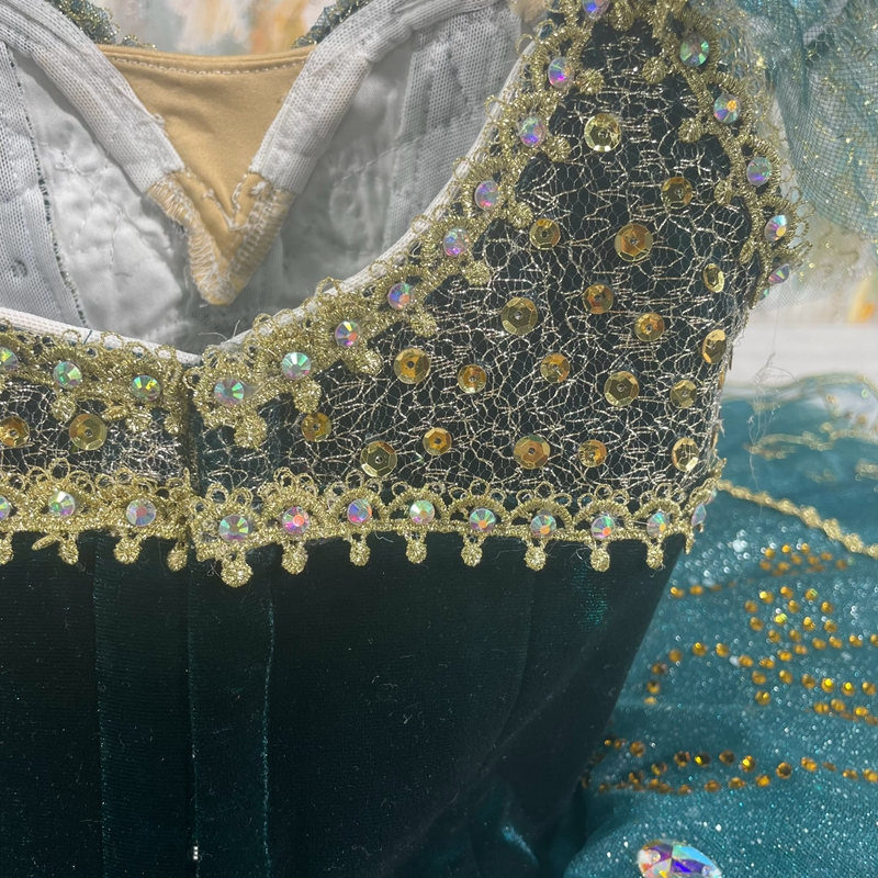 Esmeralda Variation Tutu - Green