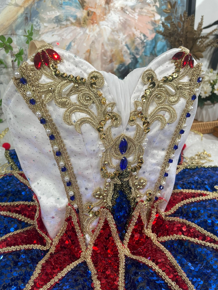 Harlequin Doll Nutcracker Costume