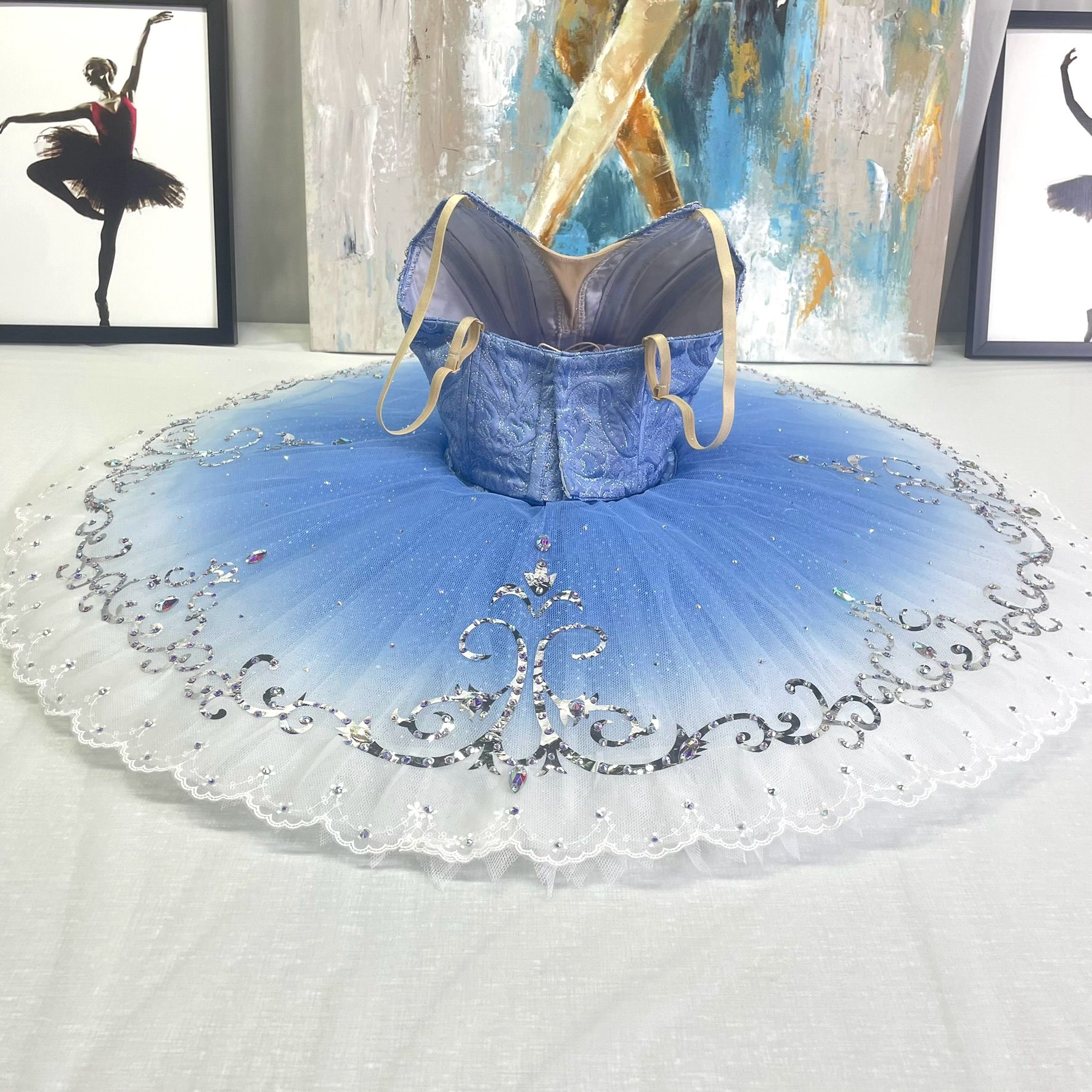 Blue Bird Ballet Costume