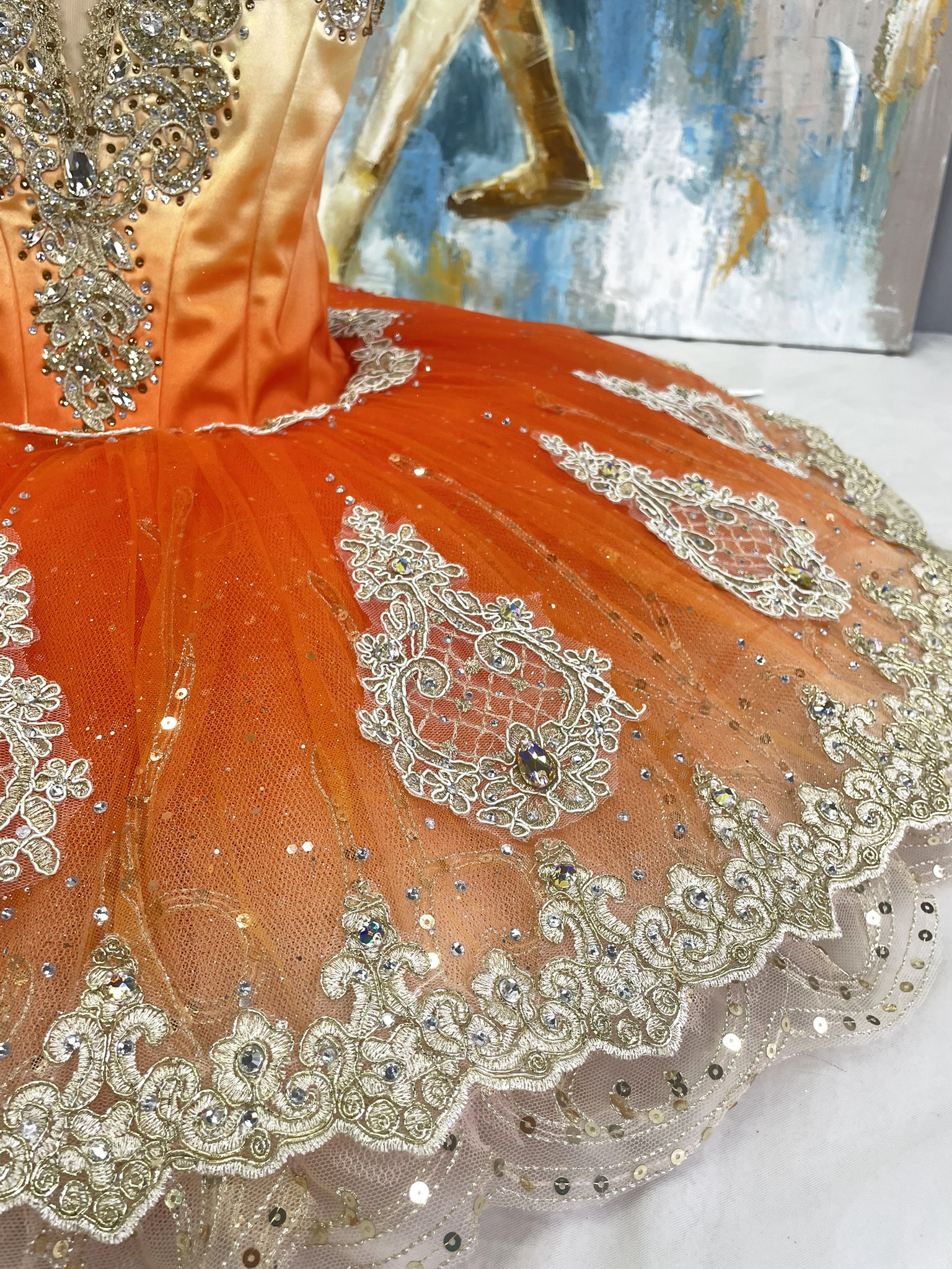 Ombre Adult Ballerina Costume
