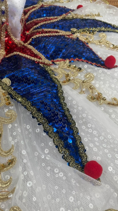 Harlequin Doll Nutcracker Costume