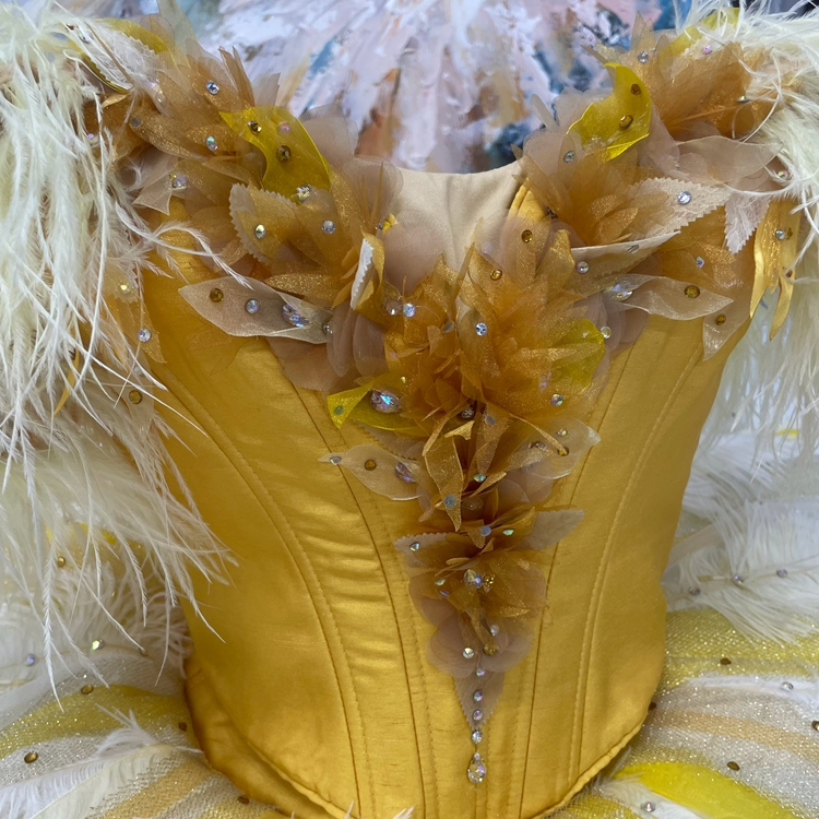 Golden Fairy Ballerina Costume