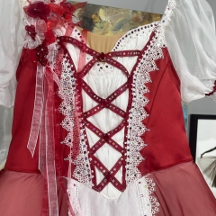 Red Giselle Ballet Tutu