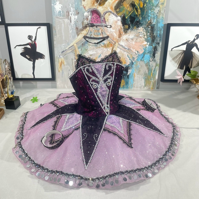 Harlequin Doll Nutcracker Ballet Costume
