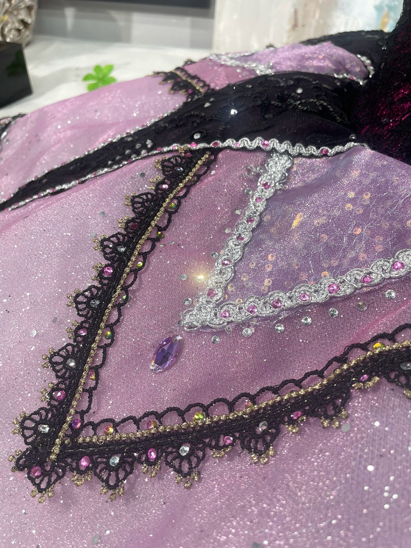 Harlequin Doll Nutcracker Ballet Costume