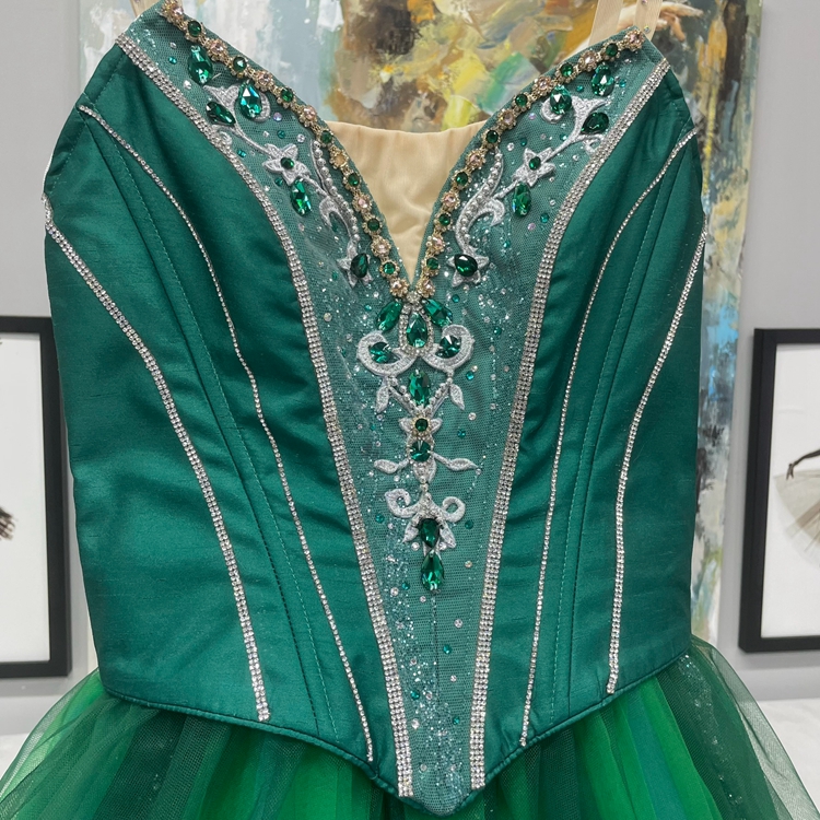 Emeralds Green Tutu Costume