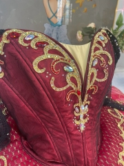 Red Paquita Ballet Tutu