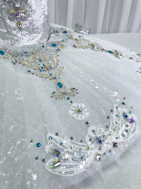 Professional Snow Queen Ballet Tutu