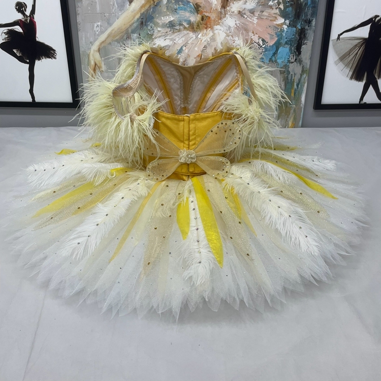 Golden Fairy Ballerina Costume
