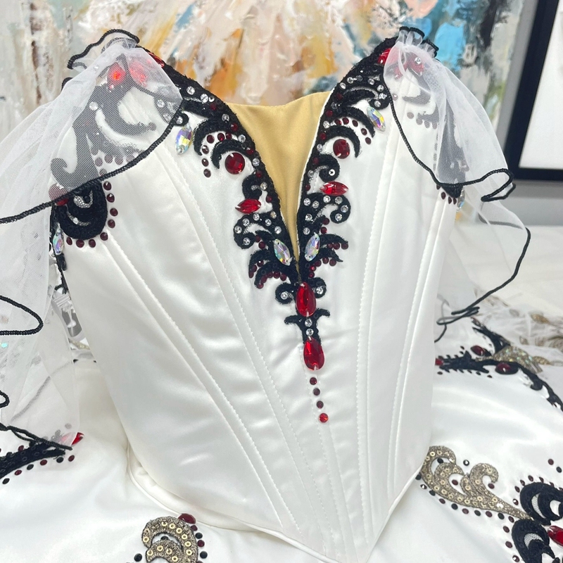 White Paquita Ballet Costume