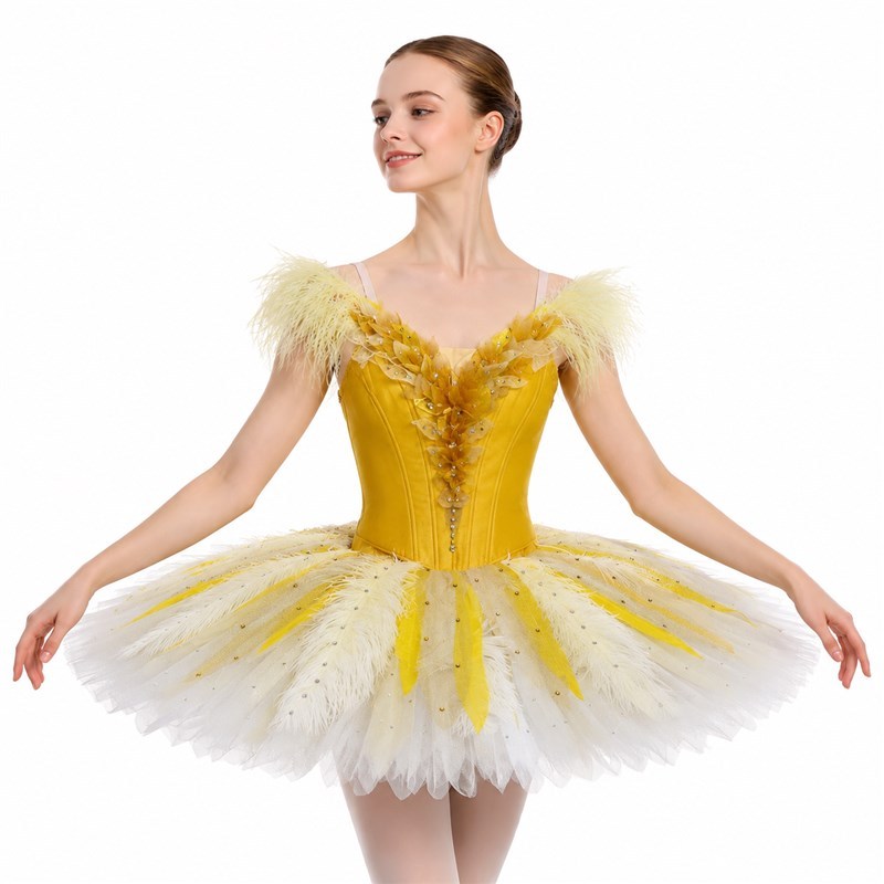 Golden Fairy Ballerina Costume