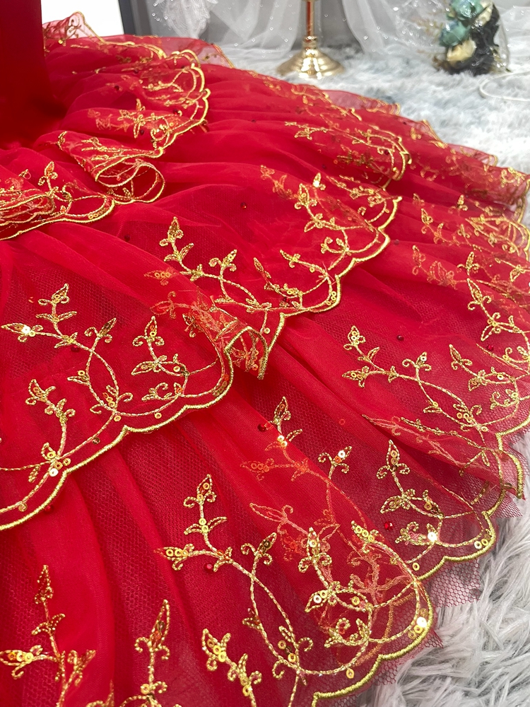 Red Kitri Ballet costume Tutu
