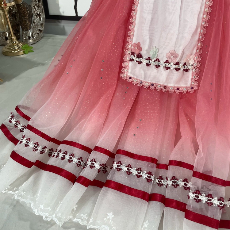 Red Giselle Ballet Costume
