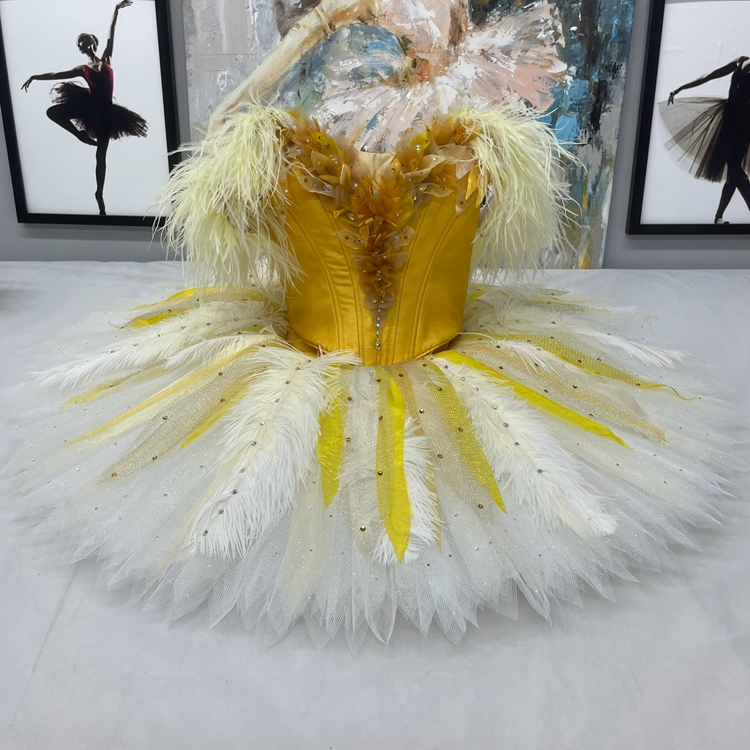 Golden Fairy Ballerina Costume