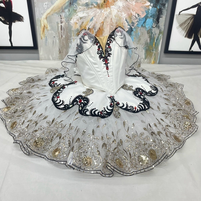 White Paquita Ballet Costume