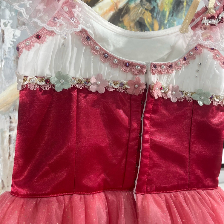 Red Giselle Ballet Costume