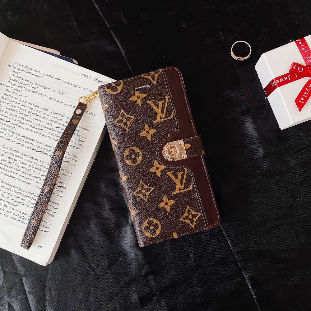 ルイヴィトン Galaxy S24 S23 S22 Plusケース モノグラム 手帳型