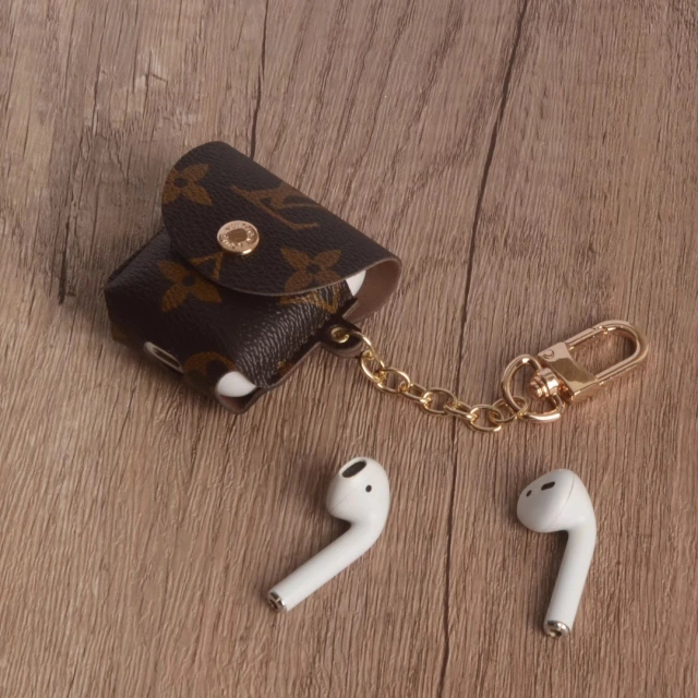 ヴィトン AirPods Proケース モノグラム Vuitton AirPods 3ケース ダミエ グッチ エアーポッズ ケース GGスプリーム ルイビトン イヤホン ポーチ レザー製 キーリング付き お洒落 全11色