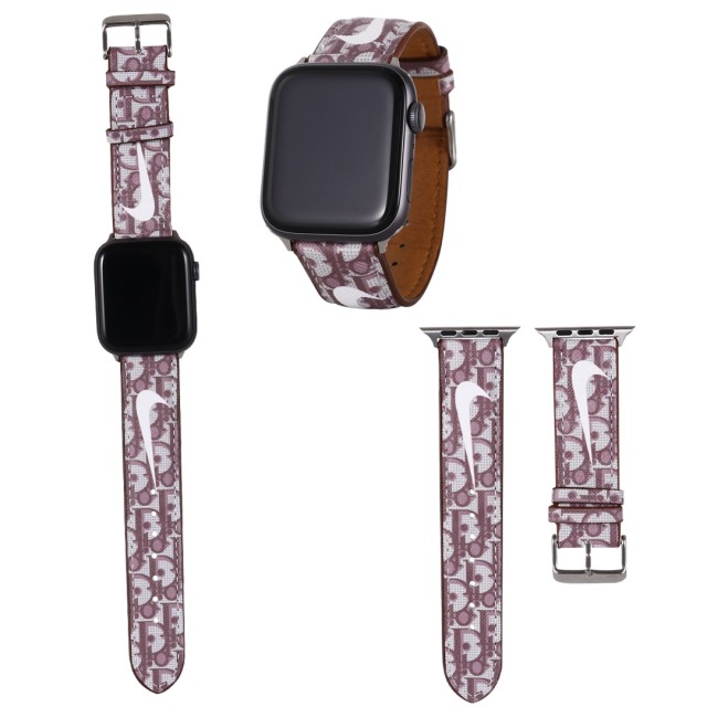 ディオール ナイキ コラボ Apple Watch ベルト 45mm 44mm 42mm 41mm 40mm 38mm NIKE DIOR コラボ アップルウォッチ 替えバンド トロッター柄 ウォッチストラップ 芸能人愛用 エレガント 全8色