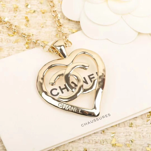 シャネル ネックレス ココマーク ハート Chanel ペンダント 可愛い  
