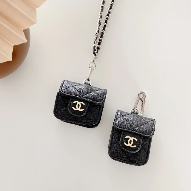 シャネル AirPods 3ケース チェーンストラップ付き Chanel AirPods Pro 